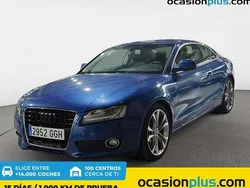 Azul Usado 2008 Audi A5 Coupe | 12.750 € (Precio justo)