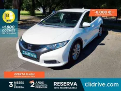 Blanco Usado 2013 Honda Civic Comfort Utilitario | 8590 € (Precio justo)