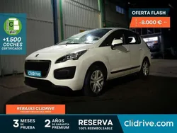 Blanco Usado 2015 Peugeot 3008 Style Monovolumen | 9490 € (Precio justo)