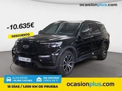 Negro Usado 2021 Ford Explorer ST-Line SUV | 42.190 € (Precio justo)