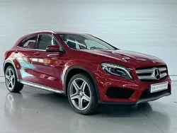 Rojo Usado 2016 Mercedes GLA200 AMG line SUV | 18.700 € (Precio justo)