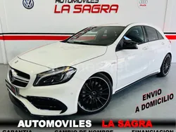 Blanco Usado 2016 Mercedes A45 AMG Berlina | 29.500 € (Precio justo)