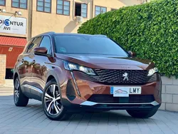 Marrón Usado 2021 Peugeot 5008 GT Monovolumen | 29.950 € (Caro)