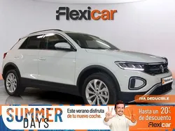 Blanco Usado 2024 VW T-Roc SUV | 26.990 € (Precio justo)