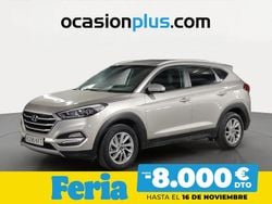 Gris Usado 2017 Hyundai Tucson SUV | 14.600 € (Precio justo)