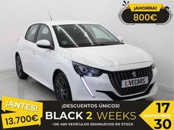 Blanco Usado 2021 Peugeot 208 Active Utilitario | 12.900 € (Precio justo)