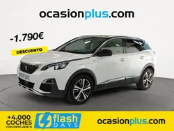 Blanco Usado 2020 Peugeot 3008 GT-line SUV | 18.200 € (Precio justo)