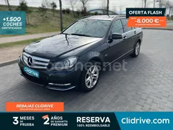 Negro Usado 2014 Mercedes C200 Avantgarde Familiar | 9490 € (Super precio)