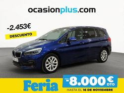 Azul Usado 2020 BMW 218 Gran Tourer Monovolumen | 21.190 € (Precio justo)