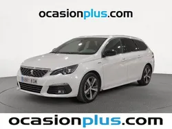 Blanco Usado 2017 Peugeot 308 GT-line Familiar | 10.990 € (Precio justo)