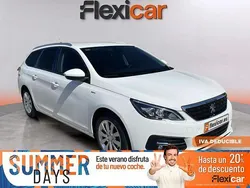 Blanco Usado 2020 Peugeot 308 Allure Familiar | 12.970 € (Precio justo)
