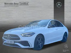 Blanco Usado 2023 Mercedes C220 AMG line Berlina | 44.900 € (Precio justo)