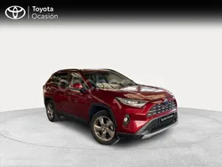 Rojo Usado 2021 Toyota RAV4 Hybrid Advance SUV | 33.990 € (Precio justo)