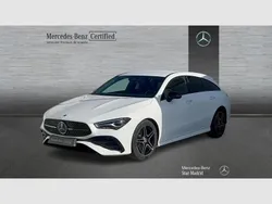 Blanco polar Usado 2024 Mercedes CLA200 Shooting Brake AMG line Familiar | 36.990 € (Precio justo)