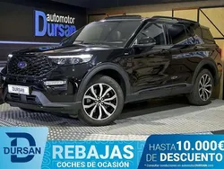 Negro Usado 2021 Ford Explorer ST-Line SUV | 44.690 € (Buen precio)