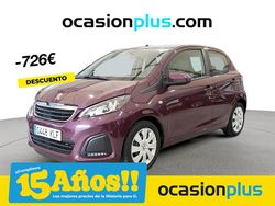 Rojo Usado 2018 Peugeot 108 Active Utilitario | 7990 € (Precio justo)