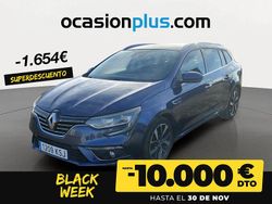 Azul Usado 2018 Renault Mégane GrandTour Bose Edition Familiar | 14.900 € (Un poco caro)
