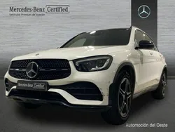 Blanco Usado 2020 Mercedes GLC220 AMG line Berlina | 39.900 € (Precio justo)