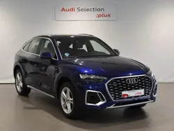 Azul Usado 2023 Audi Q5 Sportback S-Line SUV | 53.990 € (Precio justo)