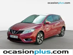 Rojo negro Usado 2015 Nissan Pulsar Tekna Berlina | 12.300 € (Precio justo)