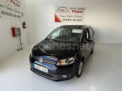 Negro Usado 2015 VW Touran Advance Monovolumen | 10.990 € (Buen precio)