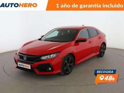 Rojo Usado 2018 Honda Civic Elegance Berlina | 16.699 € (Buen precio)