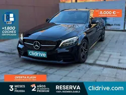 Negro Usado 2020 Mercedes C300e Familiar | 24.590 €