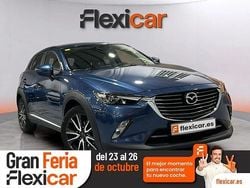 Azul Usado 2018 Mazda CX-3 Luxury SUV | 16.490 € (Precio justo)