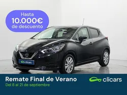 Negro Usado 2019 Nissan Micra Acenta Utilitario | 10.690 € (Precio justo)