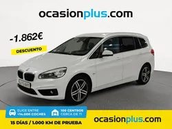 Blanco Usado 2018 BMW 218 Gran Tourer Monovolumen | 20.490 € (Un poco caro)