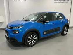 Azul Usado 2017 Citroën C3 PureTech Utilitario | 9990 € (Un poco caro)