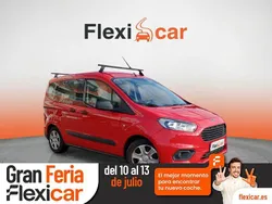 Rojo Usado 2019 Ford Tourneo Courier Ambiente Monovolumen | 12.590 € (Precio justo)