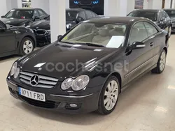 Negro Usado 2007 Mercedes CLK320 Elegance Coupe | 12.990 € (Caro)