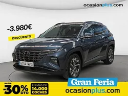 Azul Usado 2024 Hyundai Tucson SUV | 27.950 € (Precio justo)