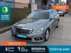 Gris / plata Usado 2010 Mercedes E350 Elegance Familiar | 12.390 € (Un poco caro)