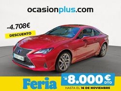Rojo Usado 2021 Lexus RC300h Executive Line Coupe | 41.890 €
