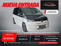 Blanco Usado 2022 VW Multivan Life Monovolumen | 41.900 € (Super precio)