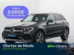 Gris Usado 2021 Mercedes GLC300 SUV | 40.690 € (Precio justo)