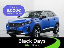 Azul Usado 2021 Peugeot 3008 GT SUV | 20.490 € (Precio justo)
