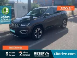 Gris Usado 2019 Jeep Compass Limited SUV | 16.290 € (Buen precio)