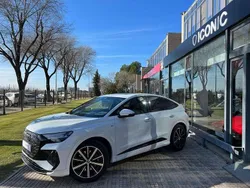 Blanco Usado 2022 Audi Q4 Sportback e-tron S-Line SUV | 59.900 €