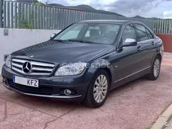 Gris / plata Usado 2008 Mercedes C180 Elegance Berlina | 10.000 € (Precio justo)