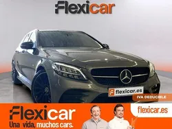 Gris Usado 2021 Mercedes C220 Familiar | 31.990 € (Precio justo)
