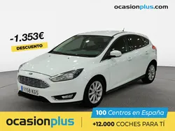 Blanco Usado 2018 Ford Focus Titanium Berlina | 13.900 € (Precio justo)
