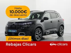 Negro Usado 2019 Citroën C5 Aircross PureTech SUV | 13.590 € (Precio justo)