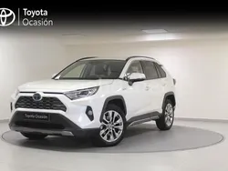 Blanco Usado 2021 Toyota RAV4 Hybrid Luxury SUV | 37.000 € (Un poco caro)