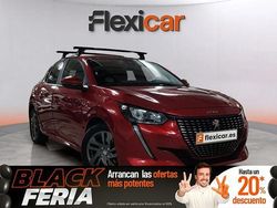 Rojo Usado 2021 Peugeot 208 Active Utilitario | 12.190 € (Precio justo)
