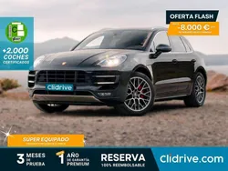 Negro Usado 2015 Porsche Macan Turbo SUV | 34.990 € (Buen precio)
