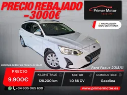 Blanco Usado 2018 Ford Focus Trend Familiar | 9900 € (Precio justo)