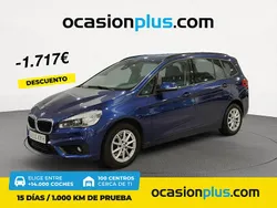 Azul Usado 2018 BMW 218 Gran Tourer Monovolumen | 18.890 € (Precio justo)